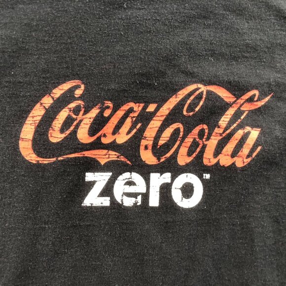 2 Coca-Cola Zero Men's Racing T-Shirts XL Lot Of Two Classic Graphic Tee - Picture 12 of 16